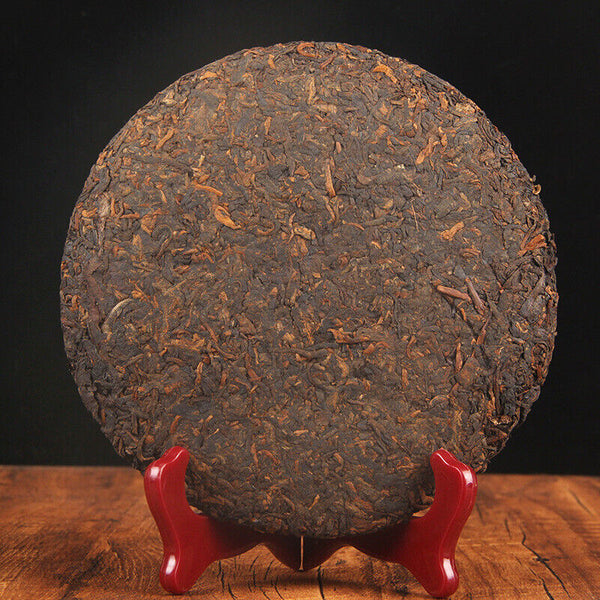 HelloYoung Iceland Jiao Mu Ripe Tea Cake Spring Tea New Tea Pu'er Seven Seed Cake Tea