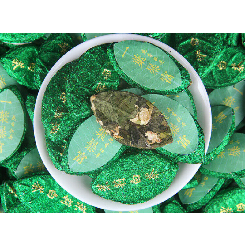 Natural Organic Tea Small Cookie Tea 500g/1.1LB High Quality Jasmine White Tea