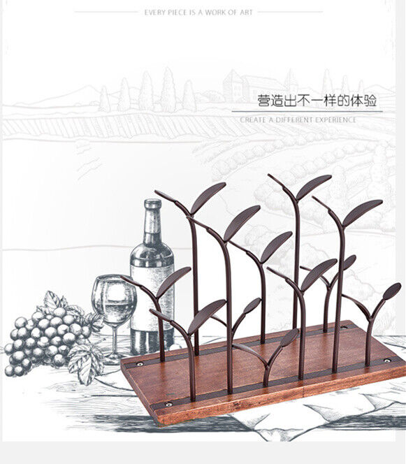 Artwork Figurine Creative Bottle Holders New Metal Wine Rack Modern Crafts Gift