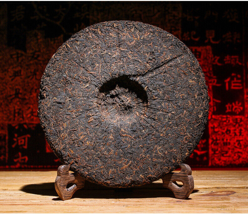 HelloYoung Yunnan Pu'er Tea Ripe Tea Cake Lao Banzhang Ripe Tea Cake 357g