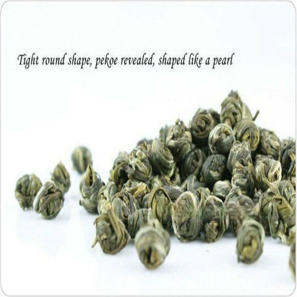 250g Wild-Harvested Jasmine Dragon Pearls Herb Tea: Natural and Healthy