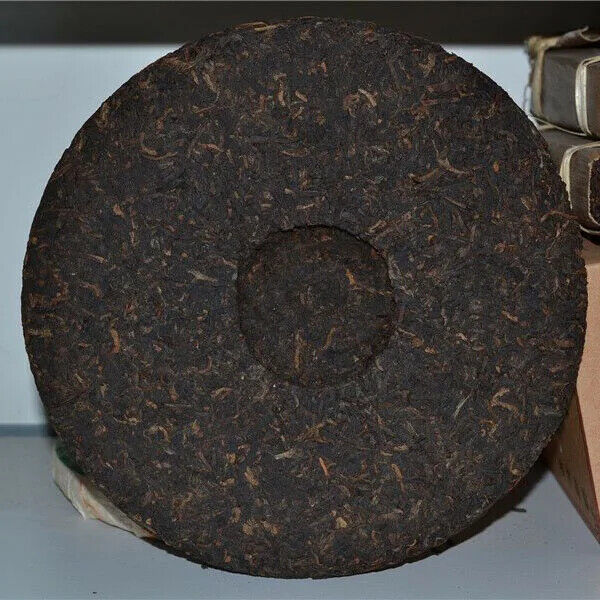Puer Cooked Tea Cake 357g Large Tree Menghai Qi Zi Bing Cha Famous Yunnan Pu Erh Secondary image