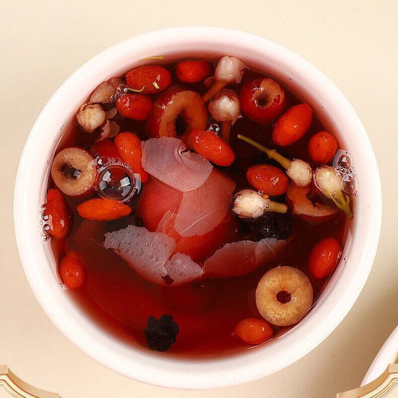 Classic Organic Jade Rock Jasmine Tea Mulberry Goji Berry Tea -100g