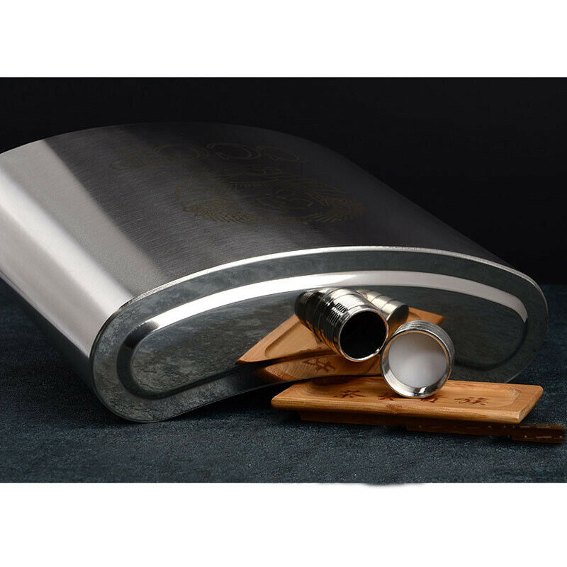 Alcohol Bottle Belt Case Stainless Steel Hip Flask Liquor Whisky Portable Pocket