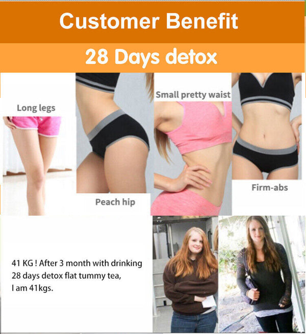 Slim Flat Tummy Tea Moringa Weight Loss  Skinny Tetox Detox Diet Slimming Tea