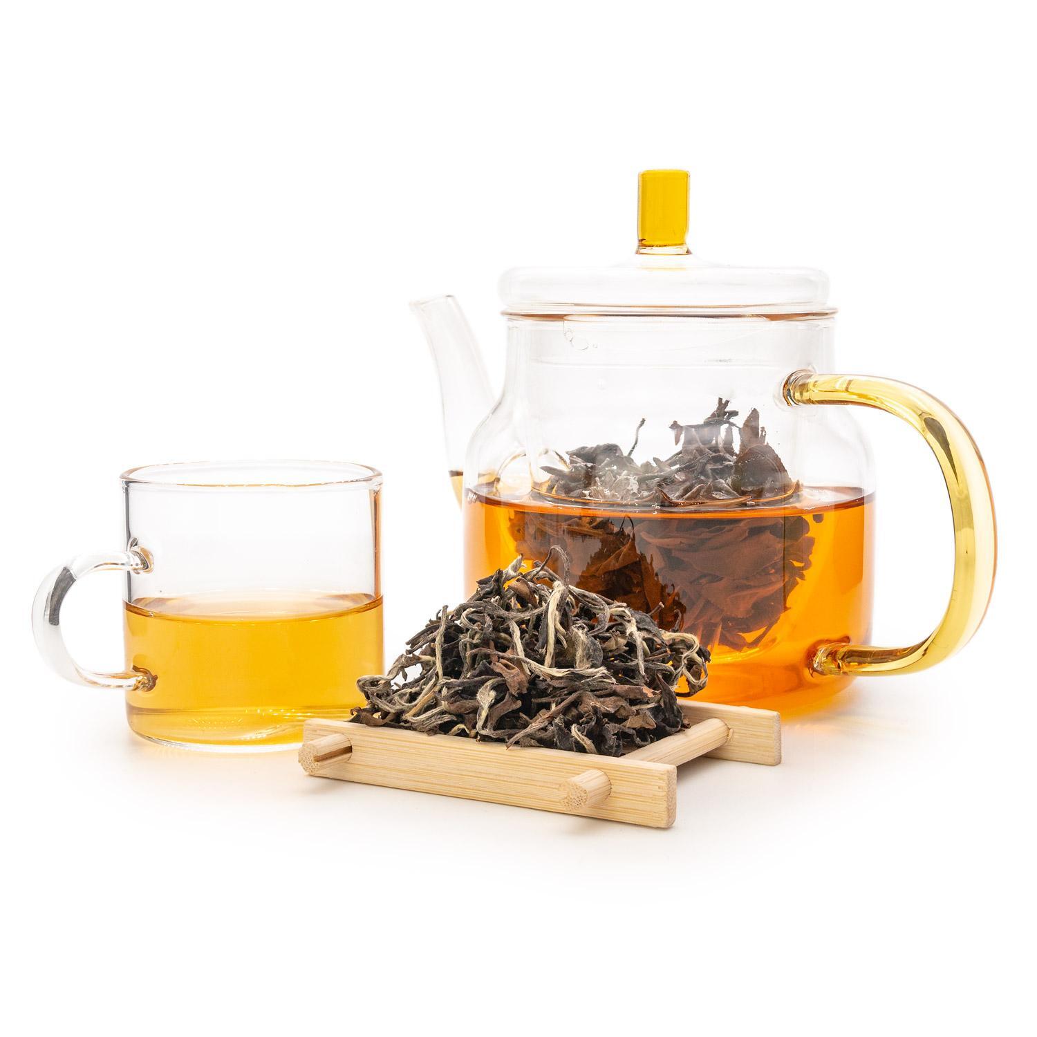 High quality Chinese White Tea Shou Mei 1st Grade Large Leaf Main image