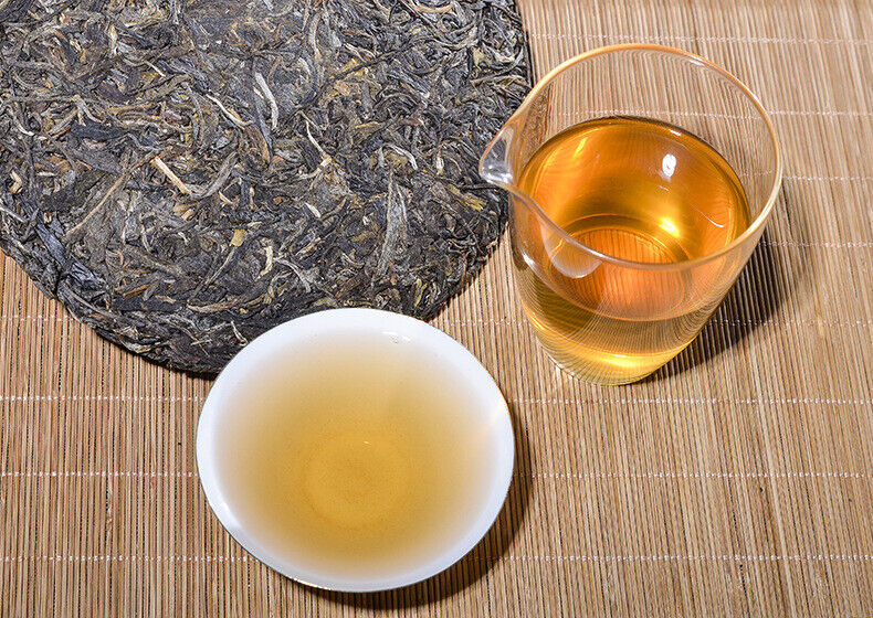 HelloYoung Pu'er Raw Tea Cake Old Tree Tea Pu'er Raw Tea Cake 357g Pu'er Raw Tea Cake
