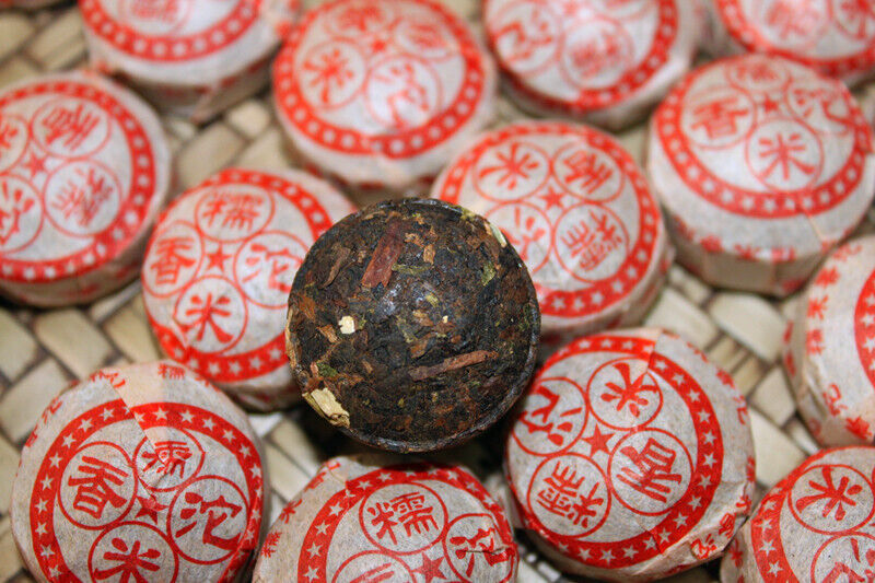 HelloYoung 500g Yunnan Pu-erh Tea Glutinous Rice Fragrance Tuo Tea Ripe Tea 云南普洱茶 糯米香沱茶