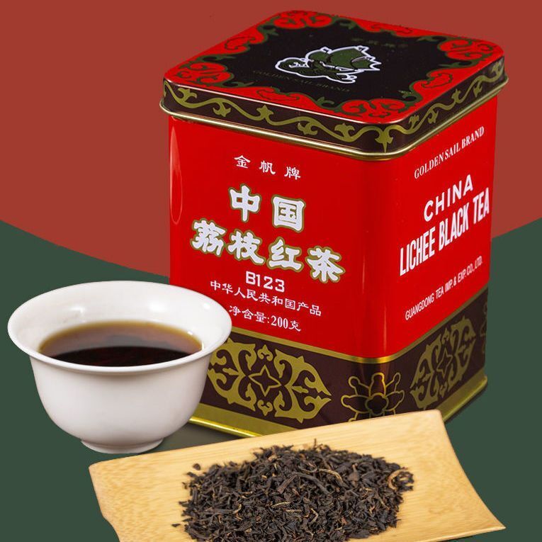 200g Stomach Nourishing Black Tea Strong Flavor Lychee Black Tea Chinese Tea Main image