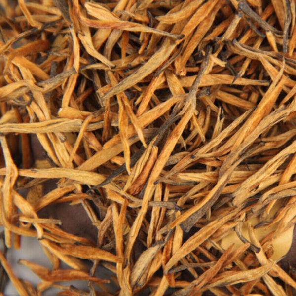 HelloYoung Refined Big Leaf Tea Organic Yunnan Single Bud Black Tea Needle Dian Hong Tea