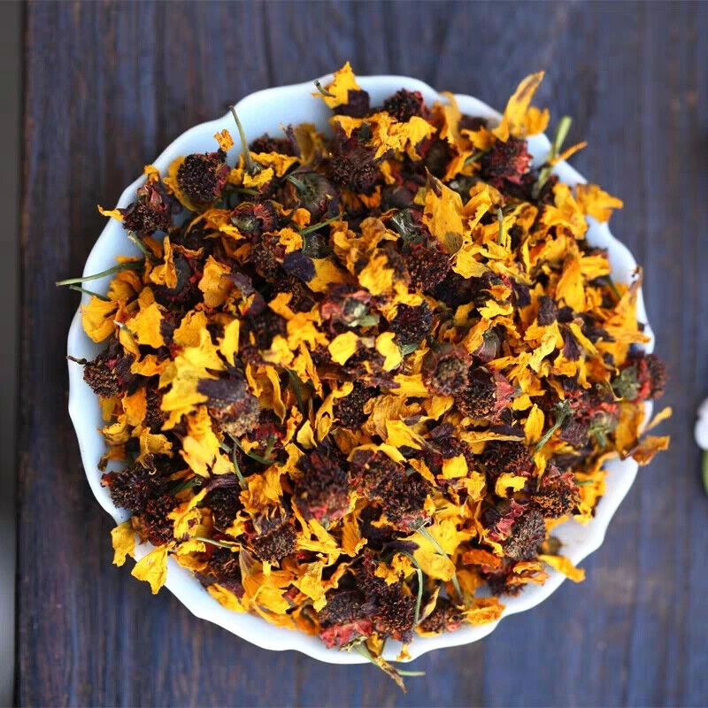 100% Natural Dried Kunlun Snow Chrysanthemum Flower Tea Herbal Infusion