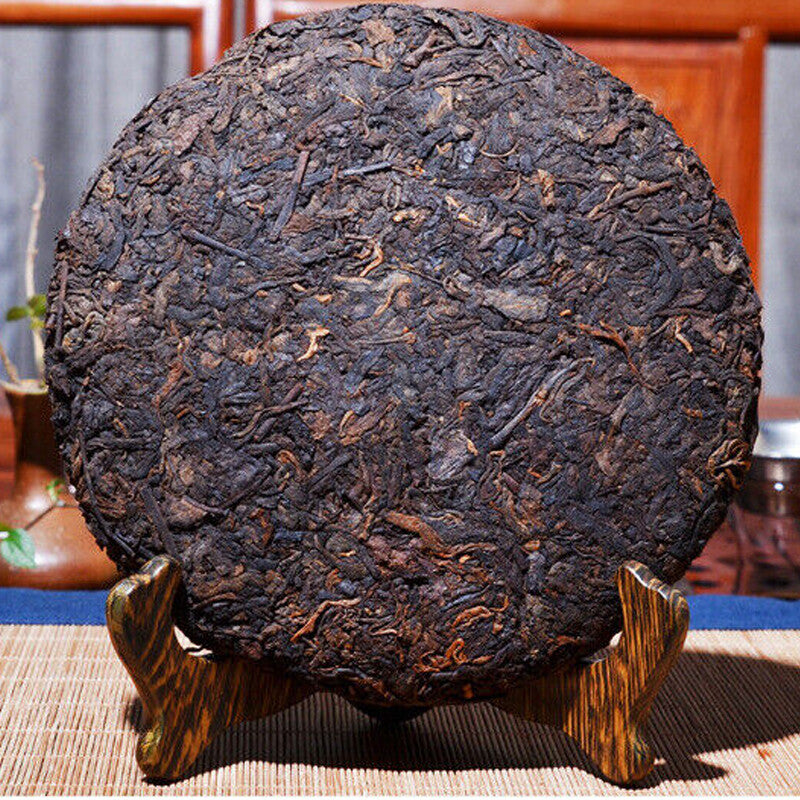 Yunnan Factory 357g Ripe Pu'er Tea Menghai Seven Sub-cake Early Spring Puerh Tea Main image