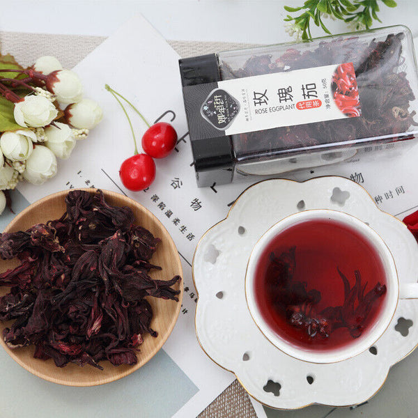 HelloYoung 50 Keluo Shen Fang canned Herbal healthy rose eggplant flower tea
