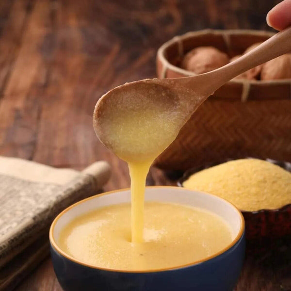 HELLOYOUNG Golden Corn Powder Flour-100% Pure, Fine Ground, Golen Yellow