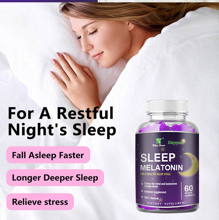 Natural Sleeping Gummies 60 Capsules/bottle