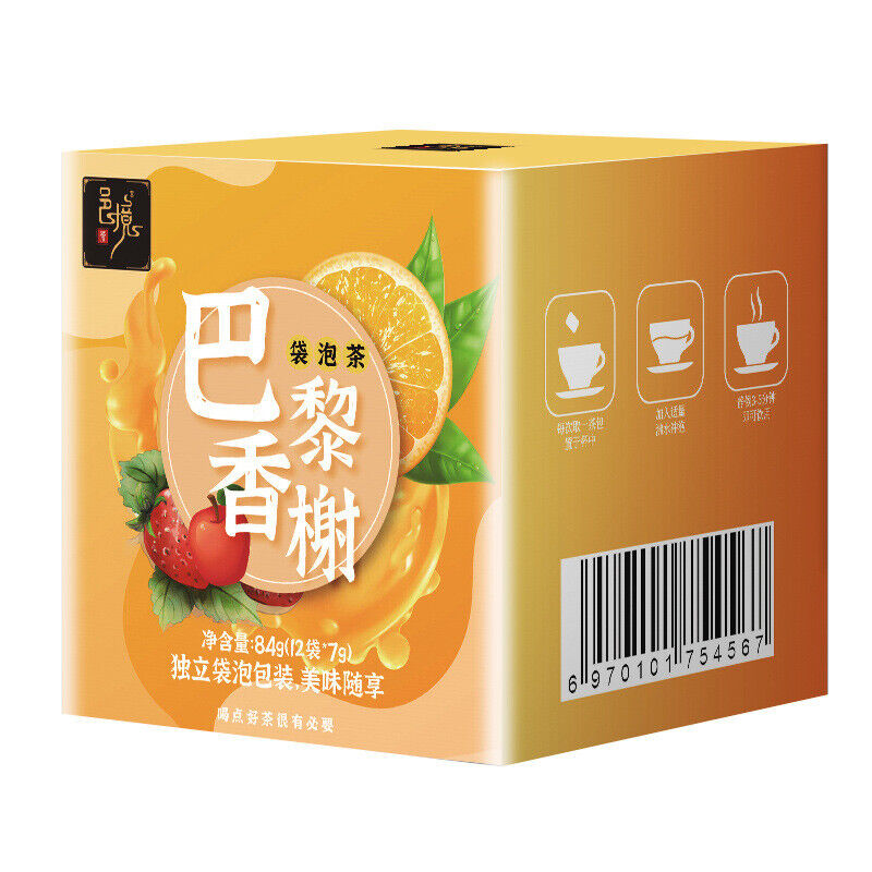 Paris Champs É Combination Flavor Flower Tea Fruit Dried Tea 84g (7g*12 bags) Main image