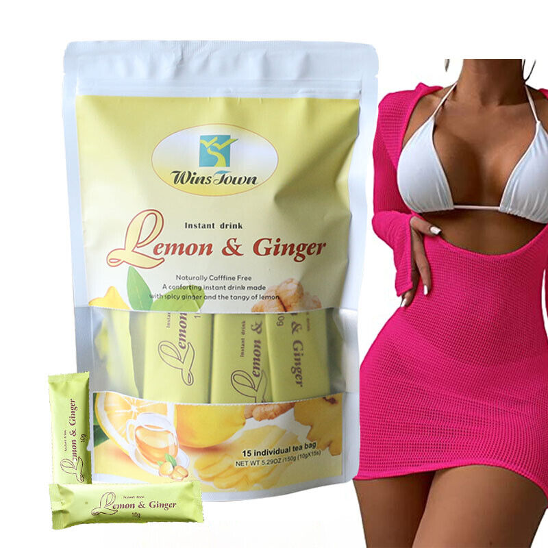 Lemon Ginger Herbal Tea 10g*15Bags Supports Healthy Digestion Lemon Ginger Tea Main image