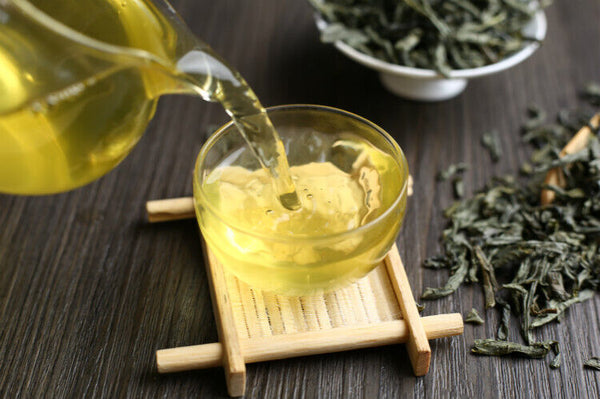 HelloYoung 500g Yunnan Green Early Spring Pu'er Large-leaf Green Tea Steamed Enzyme (No.2)