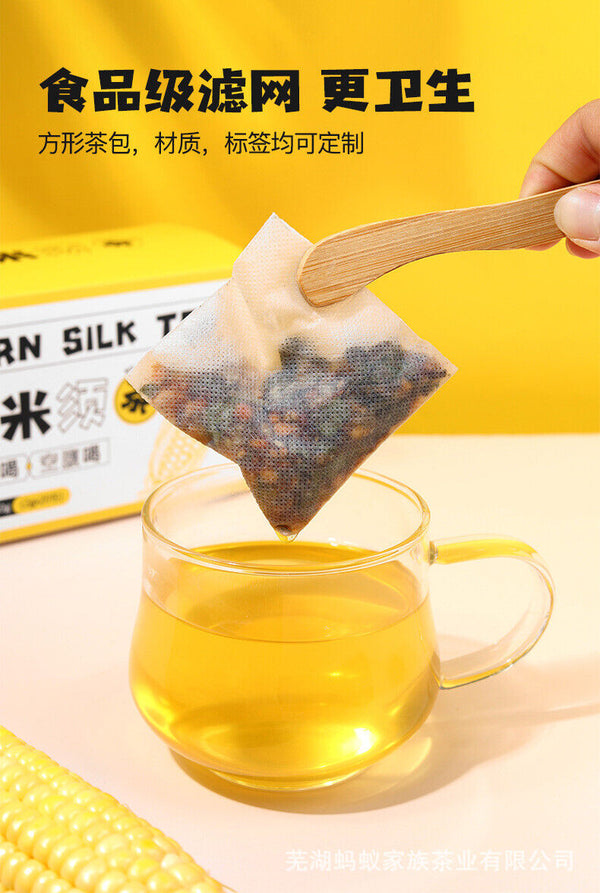 HelloYoung 120G Corn Whisker Tea Old White Tea Corn Whisker Tea Box Flower Grass Bagged Tea