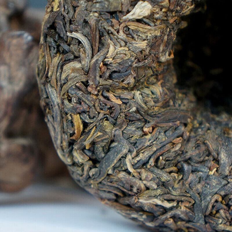 HelloYoung Xia Guan Raw Puer Yunnan Tuocha Aged Shen Pu Erh Tea Tuo Cha 100g