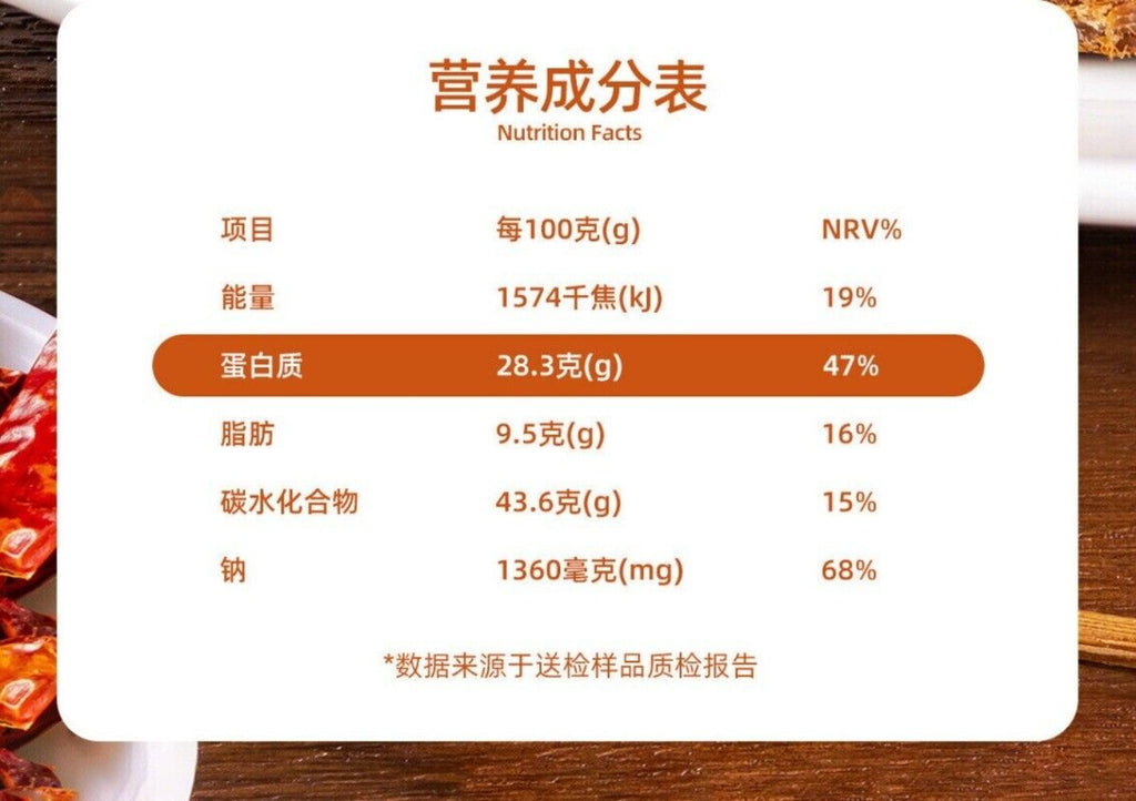 Dried Meat Healthy Office Treat Quick Hunger Reliever Tasty Natural