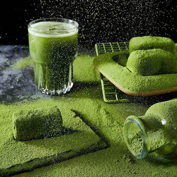 Matcha powder latte sweetened premux keto organic green tea japan 250g/8.8oz