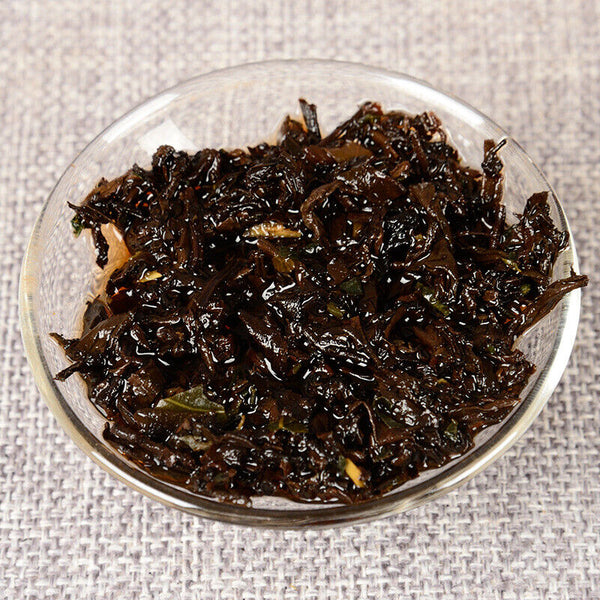 HelloYoung 15pcs/box Yunnan Nuoxiang Pu'er Ripe Tea Iron Box Nuoxiang Mini Tuo Tea