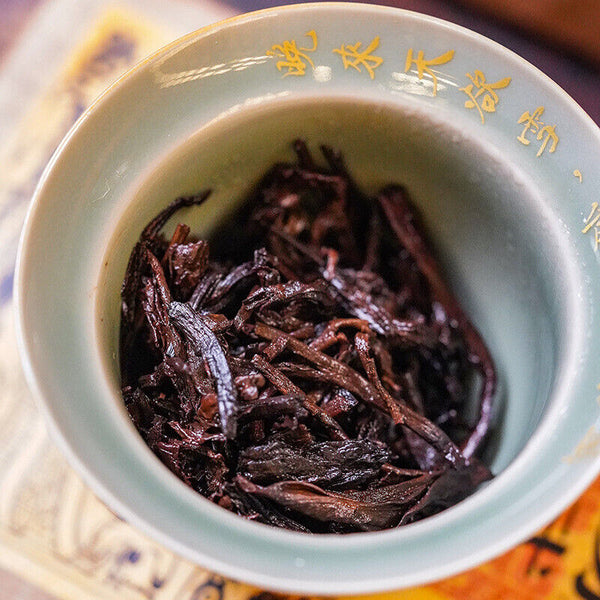 HelloYoung Yiwu Ripe Tea Brick 500g Yunnan Pu'er Tea Brick Healthy Drink
