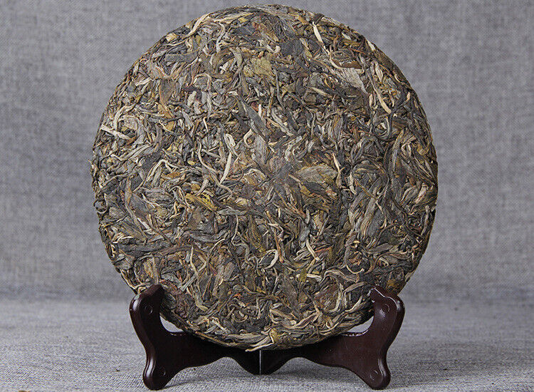 357g Ancient Tree Pu'er Tea Raw Tea Bamboo Leaves Icelandic Raw Tea Cake