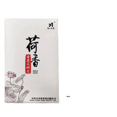 HelloYoung 1Kg Hunan Anhua Black Tea Golden Flower Porcelain Brick Tea Hand-built Raw Tea