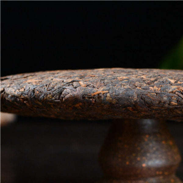 HelloYoung Yunnan Big Leaf Puerh Tea Cake Pu'er Ripe Tea 357g Top-Grade Chinese Dark Tea
