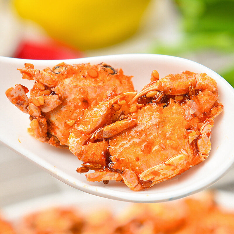 Pikante Krabbe Knuspriges Fleisch Krabbe 85g/Beutel Gekochter Snack Pikant Secondary image