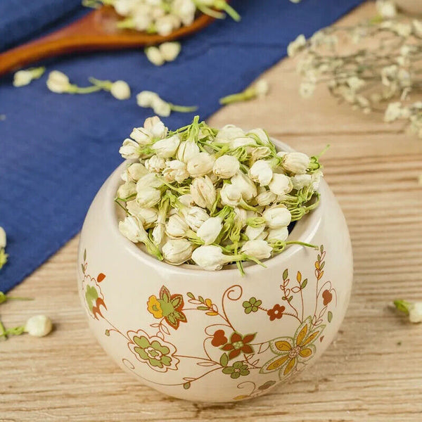 100 Gram DRIED Jasmine Flower - Jasminum officinale - FREE POSTAGE
