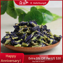 China Flower Tea Blue Butterfly Pea tea 100g Top Class Clitoria Ternatea Tea