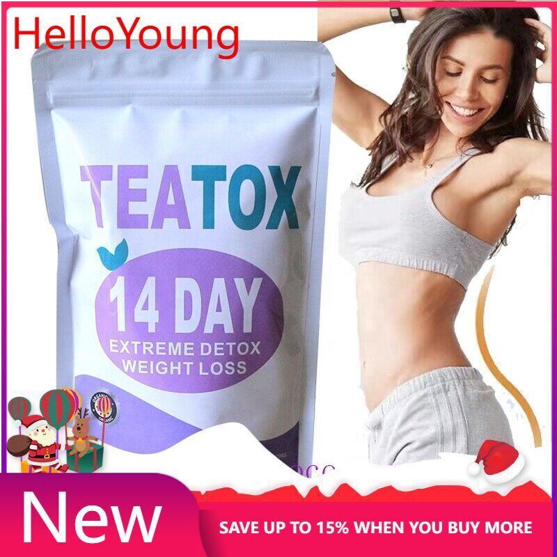 14day Teatox Extreme Detox Weight Loss Bloating Herbal Natural Organic Slim Tea Main image