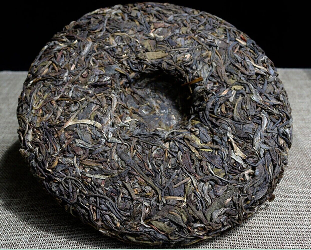 357g Year Yunnan Bingdao Ancient Tree Puerh Raw Tea Cake Sheng Puer Tea