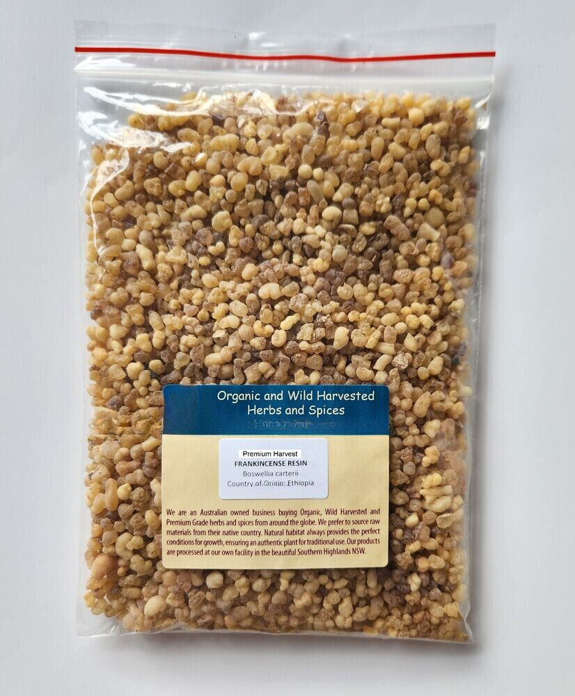 FRANKINCENSE RESIN PREMIUM HARVEST 250g Boswellia carterii Olibanum tears Main image