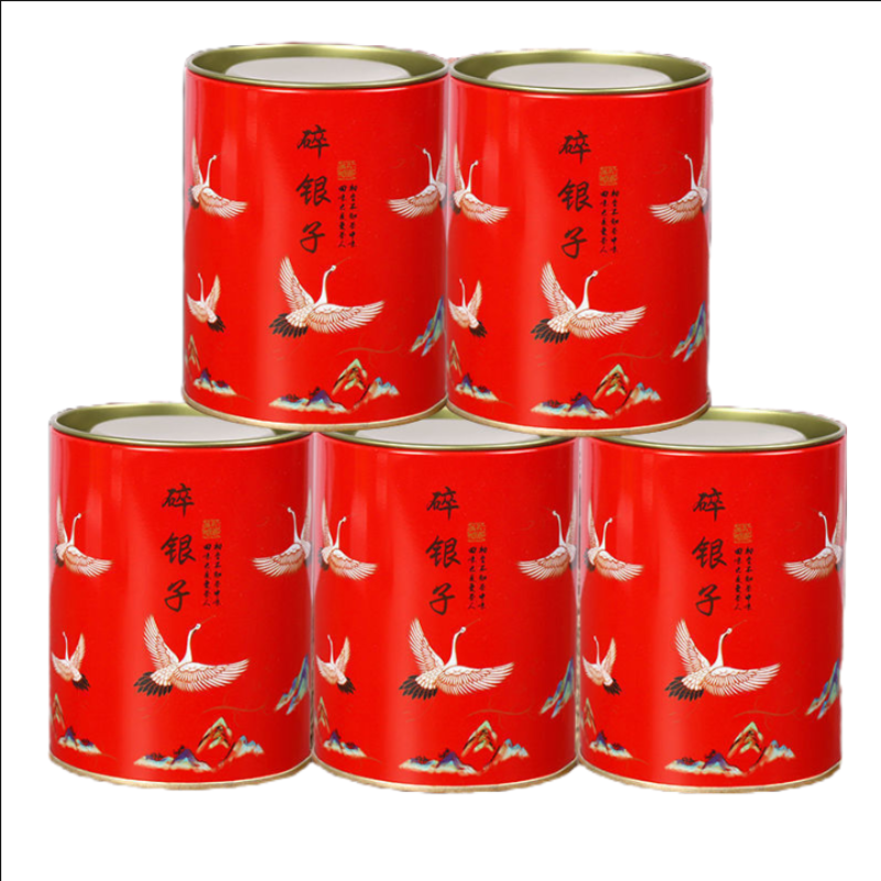 HelloYoung Glutinous Rice Fragrance Crushed Silver Tea Fossil Yunnan Pu'er Ripe Tea 50g/Can