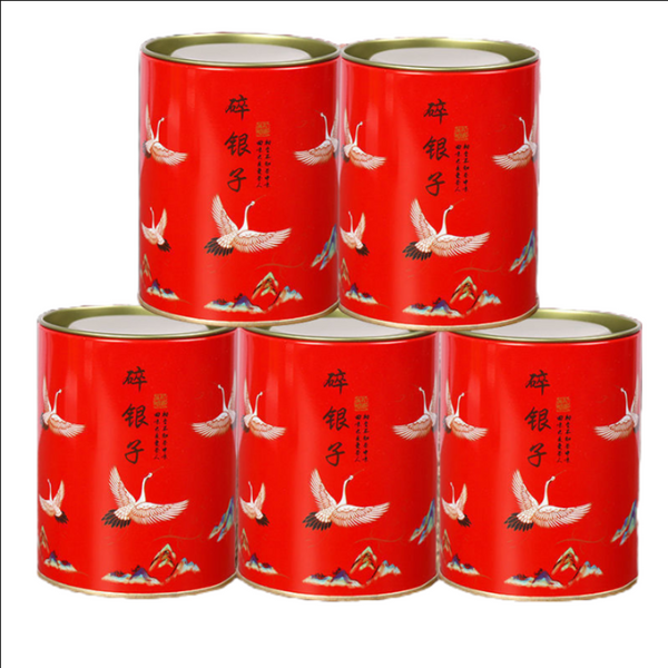 HelloYoung Glutinous Rice Fragrance Crushed Silver Tea Fossil Yunnan Pu'er Ripe Tea 50g/Can