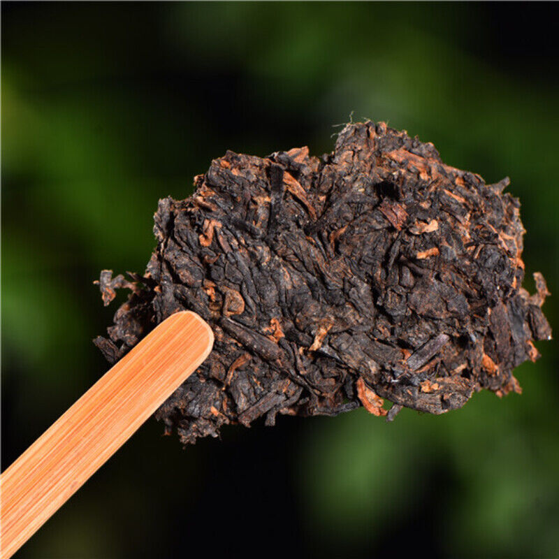 HelloYoung TeaPu'er Black Tea Slimming Healthy Drink 357g Yunnan Cooked Pu'er Tea Memorial