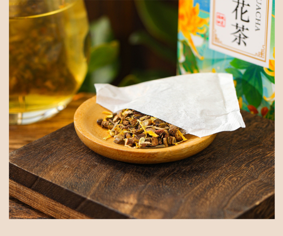HelloYoung 19 flavors fat sea chrysanthemum tea LuoHanGuo chrysanthemum throat clearing tea