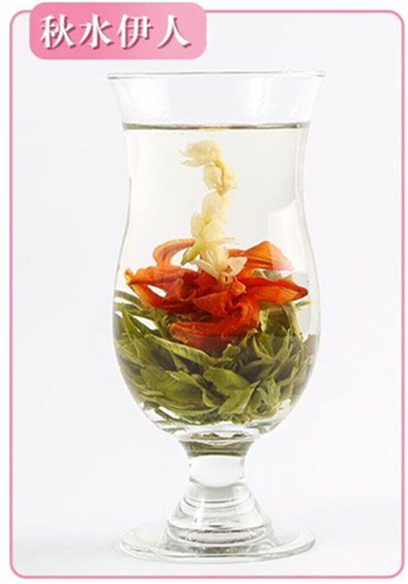 Plain Sailing Blooming Tea Silver Needle Jasmine Flowers Qiu Shui Yi Ren 20pcs Secondary image