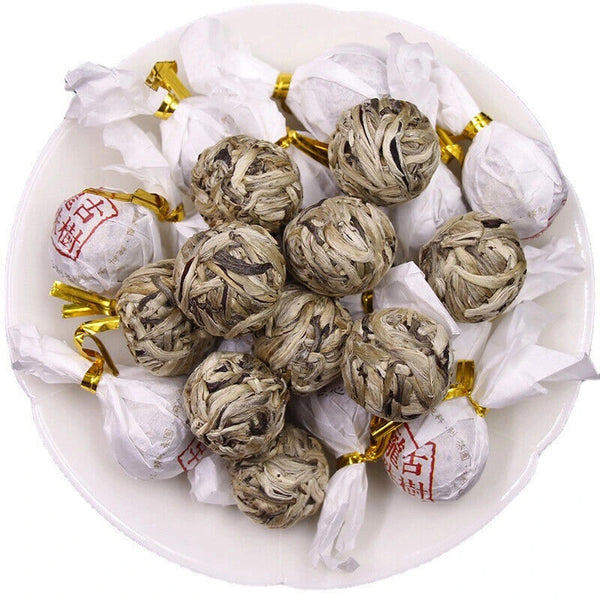 Yunnan Silver Needle White Tea Handmade Ball Tea Single Bud Pekoe Big White Bud