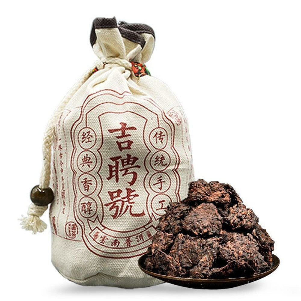 2022 Menghai Old Tree Ripe Pu-erh Tea Aged Yunnan Premium Main image