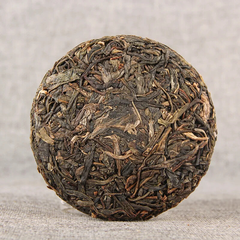100G Pu'er Raw Cake Tea Wuliangshan Pu'er Raw Ancient Tree Qizi Cake Tea Secondary image