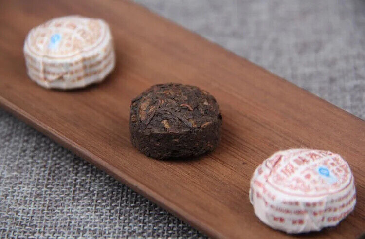 Yunnan Menghai Pu'er Ripe Tea Mini Tuocha Fermented and Natural Flavor Tuocha