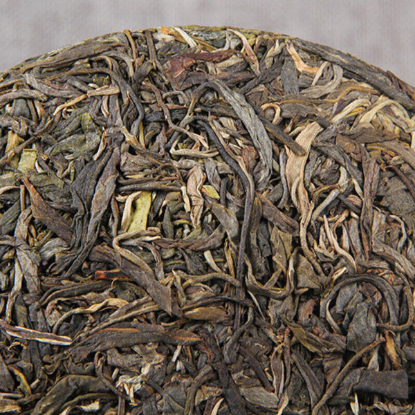 HelloYoung 357g  Ancient Tree Pu-erh Tea Natural Pu'er Green Tea Cake Pure Handmade