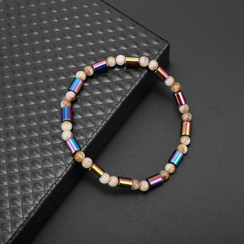 Jewelry Massage Stone Magnetic Therapy Bracelet Anklet Weight Loss Health Care