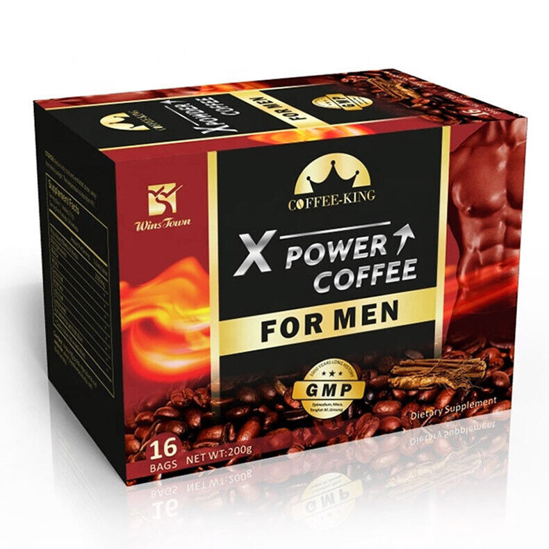 Energy Coffee for Men Kidney Tonifying 12.5g/bag*16 Bags X Power Coffee