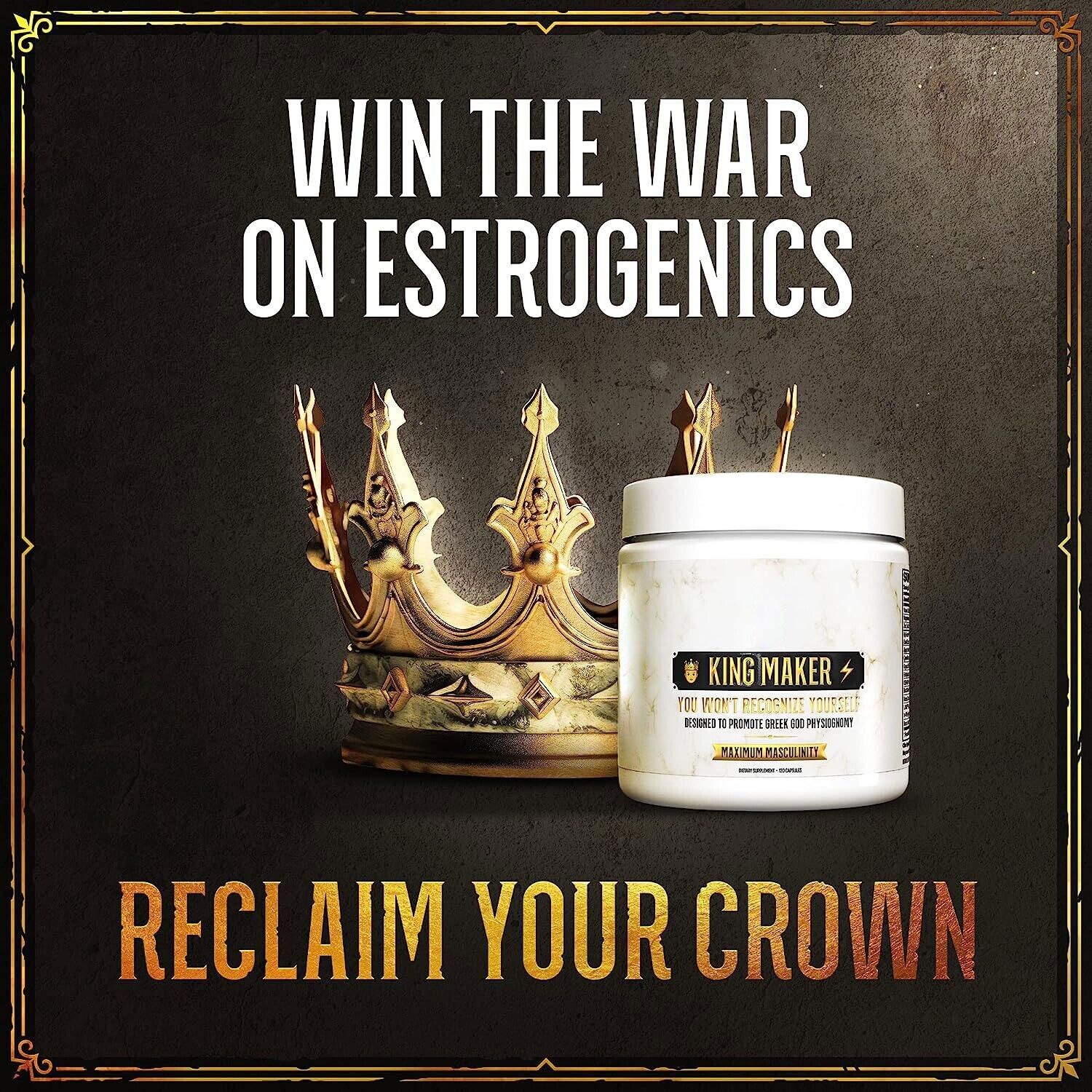 King Maker 13-in-1 Men’s Capsules 120 Count  Ultimate Health & Vitality Formula